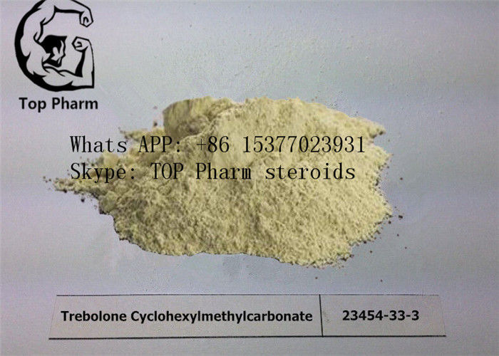 El carbonato de CAS 23454-33-3 Trenbolone Hexahydrobenzyl para la masa Muscles el polvo