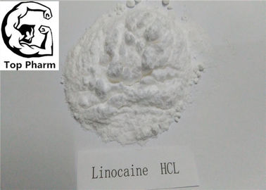 Ácido clorhídrico anestésico local CAS 73-78-9 del clorhidrato de la lidocaína del polvo del alivio del dolor