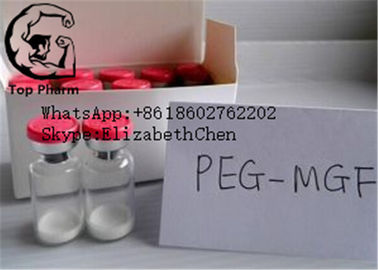 polvo liofilizado flojo blanco de CAS 108174-48-7 del péptido de la hormona de crecimiento humano del MGF de la CLAVIJA 2mg*10vial/kit.