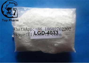 99,9% polvo cristalino blanco de la pureza 1165910-22-4 Lgd-4033/LGD 4033 para el culturismo Sarms