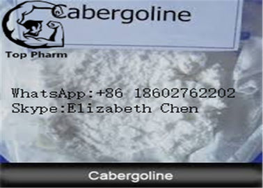 Polvo blanco de los intermedios farmacéuticos de Cabergoline de los esteroides del edificio del músculo de CAS 81409-90-7