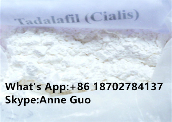 Polvo masculino de Tadalafil de la pureza de los esteroides el 99% del aumento de CAS 171596-29-5